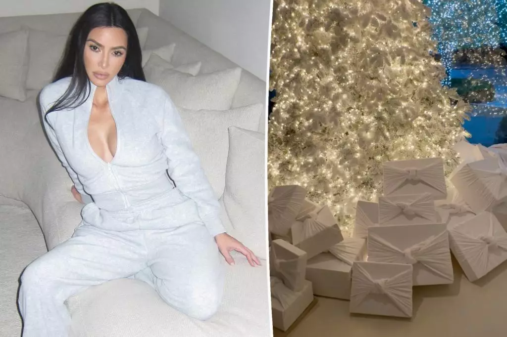 The Unique and Innovative Gift-Wrapping Style of Kim Kardashian