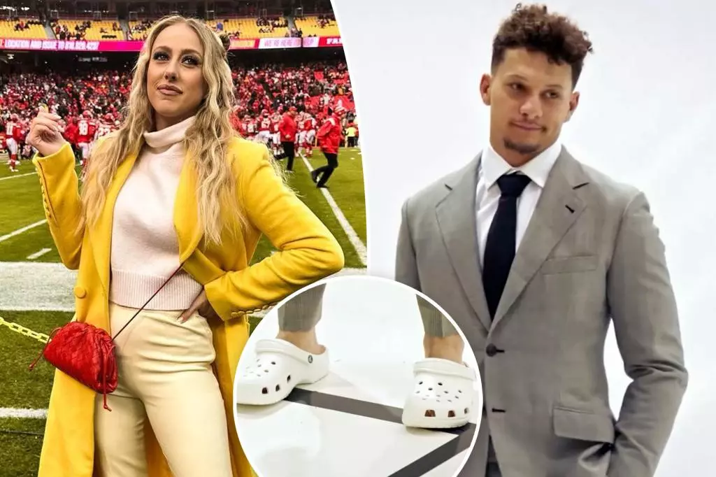 Patrick Mahomes Faces Criticism for Wearing Crocs to Photoshoot