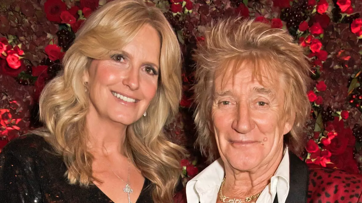 Penny Lancaster Shines in a Stunning White Lace Dress for Date Night