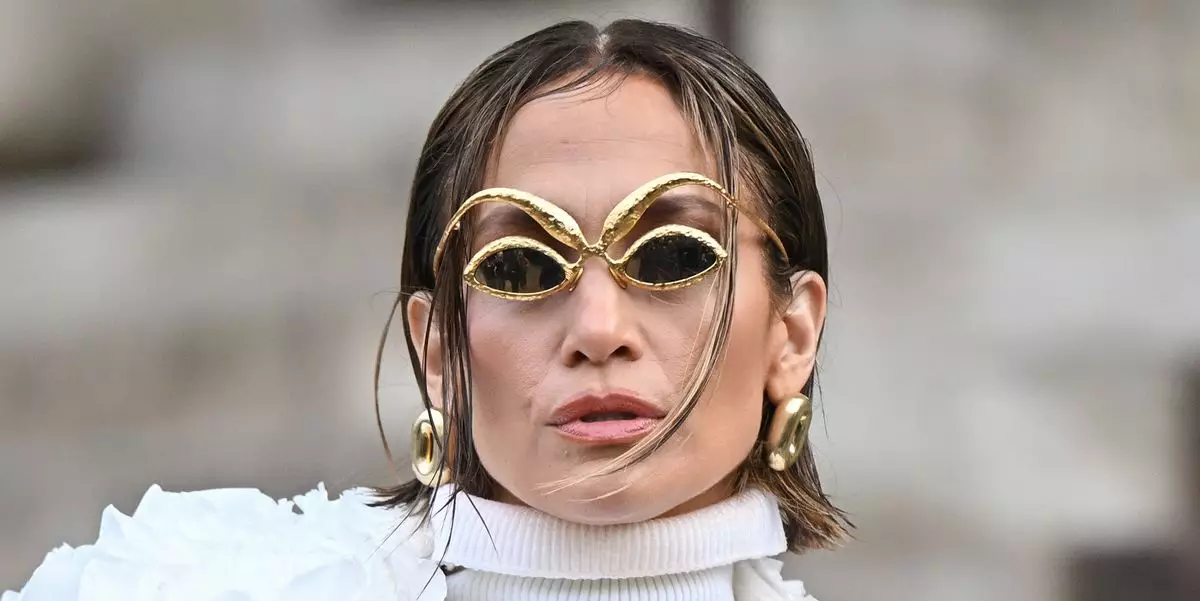 Jennifer Lopez’s Haute Couture Fashion Statement at Schiaparelli Show