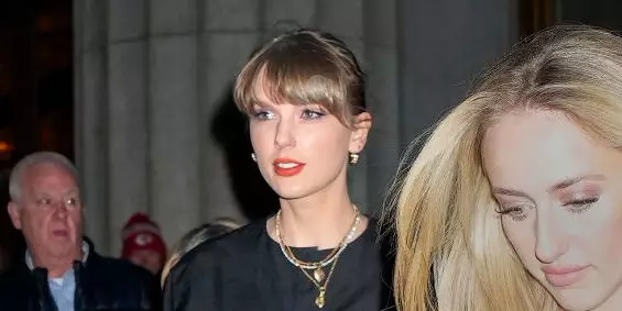 Taylor Swift Steps Out in New York City with Cara Delevingne and Brittany Mahomes