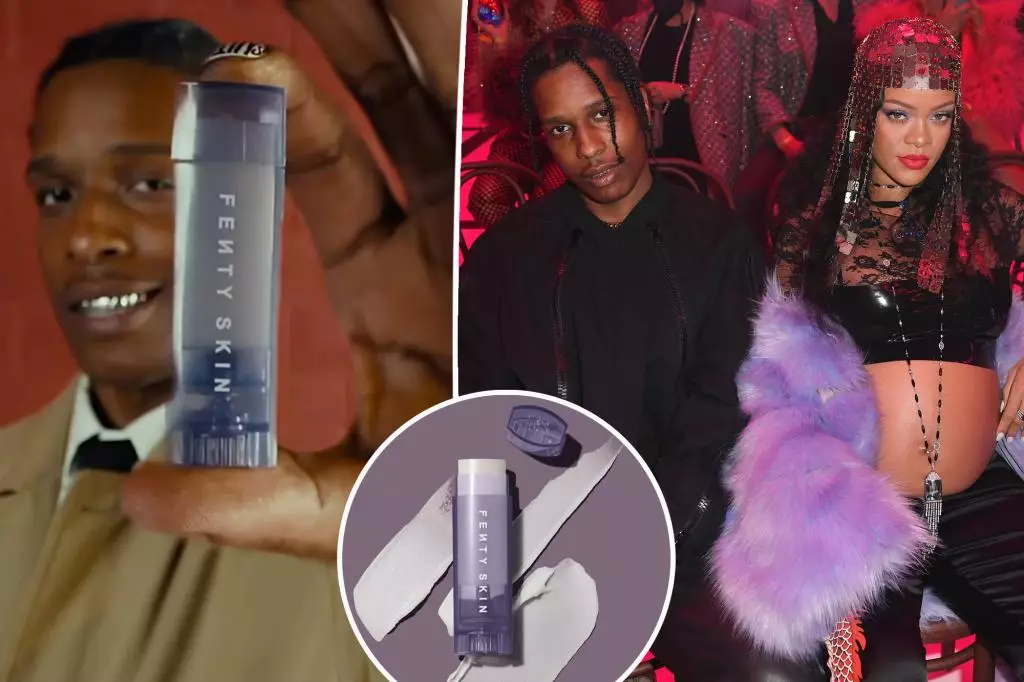 A$AP Rocky and Rihanna Launch New Lip Balm Collaboration