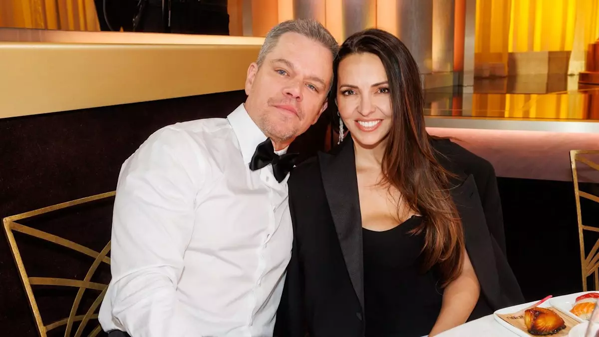 The Fashion Forward Couple: Matt Damon and Luciana Barroso Damon Steal the Show at New York Fashion Week