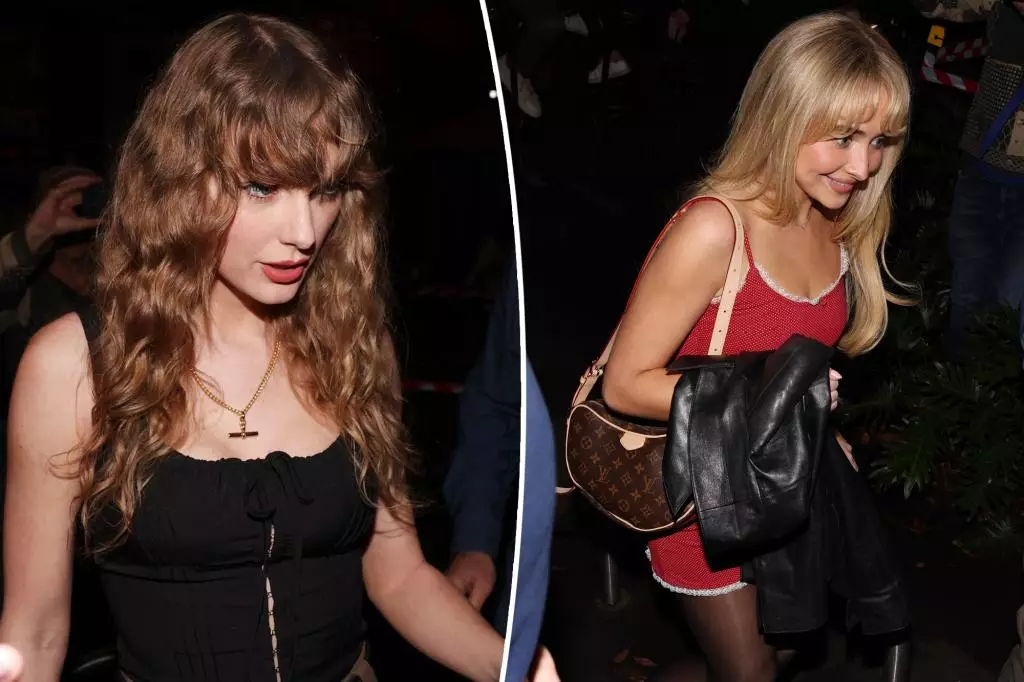 Taylor Swift and Sabrina Carpenter Enjoy Girls’ Night in Sydney