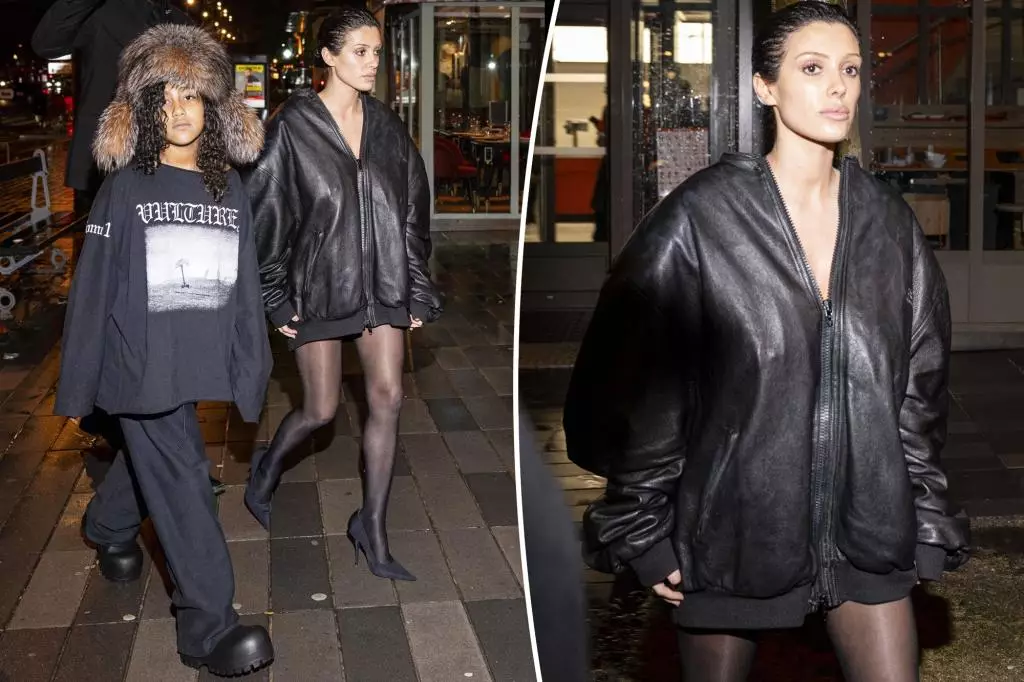 Celeb Stepmom Bianca Censori’s Paris Outing with Stepdaughter North West