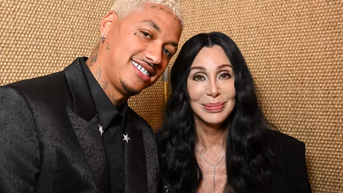 Cher and Alexander Edwards Make a Fashion Statement at Paris Fashion Week