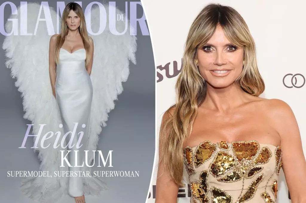 Heidi Klum: From Angel Wings to Italian Lingerie