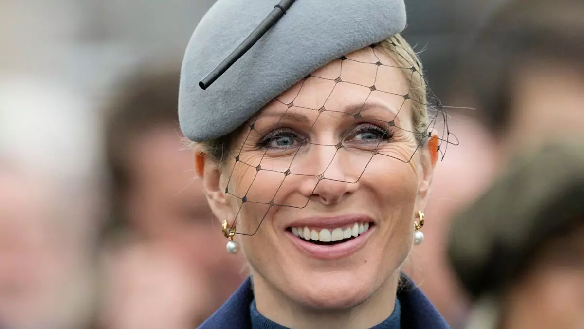 Zara Tindall Stuns at the 2024 Cheltenham Festival in Elegant Attire