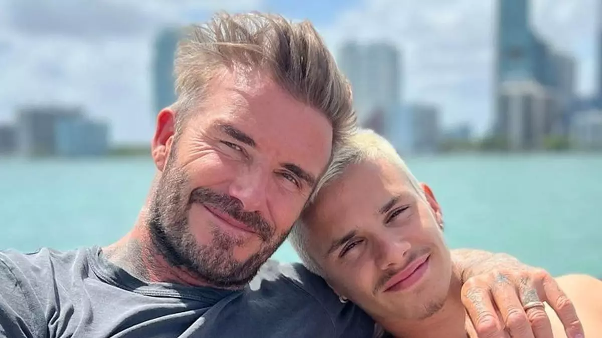 Reviving the Beckham Buzz Cut: Romeo’s Fashion Tribute to His Dad