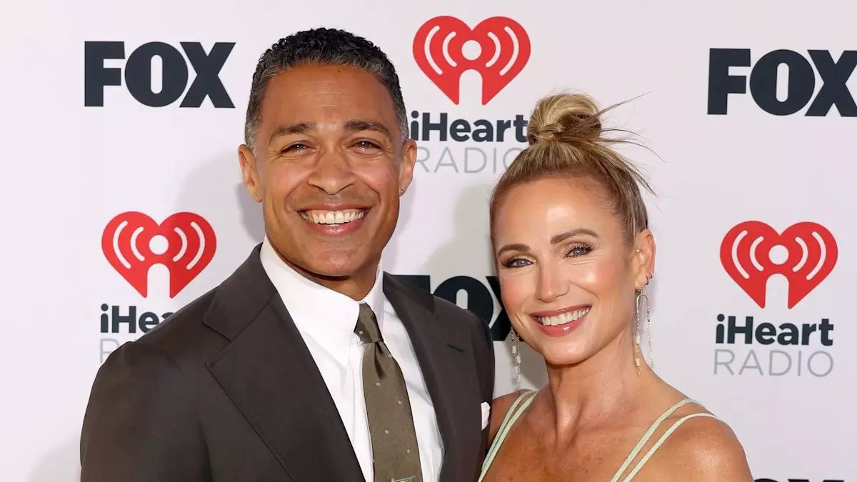 Love in the Limelight: Amy Robach and T.J. Holmes at iHeartRadio Music Awards