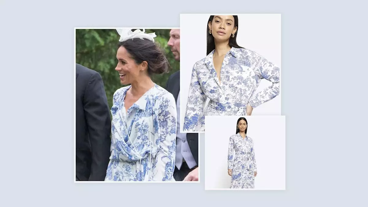The Perfect Floral Shirt Dress Inspired by Meghan Markle