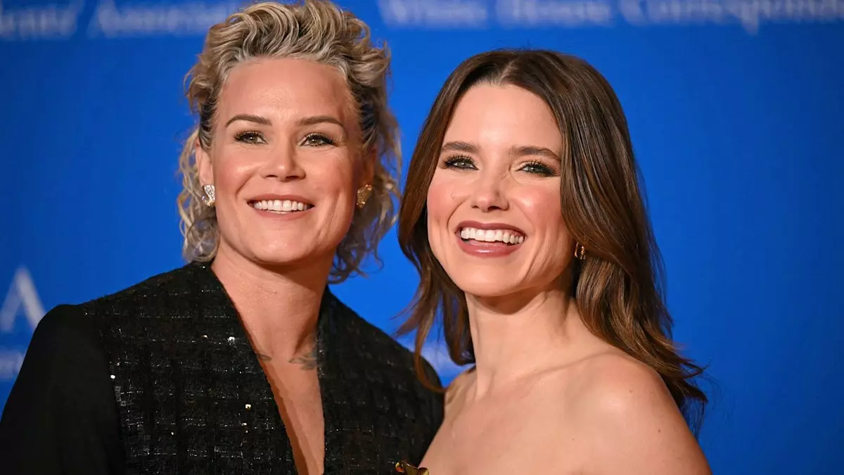 Sophia Bush and Ashlyn Harris Make Red Carpet Debut