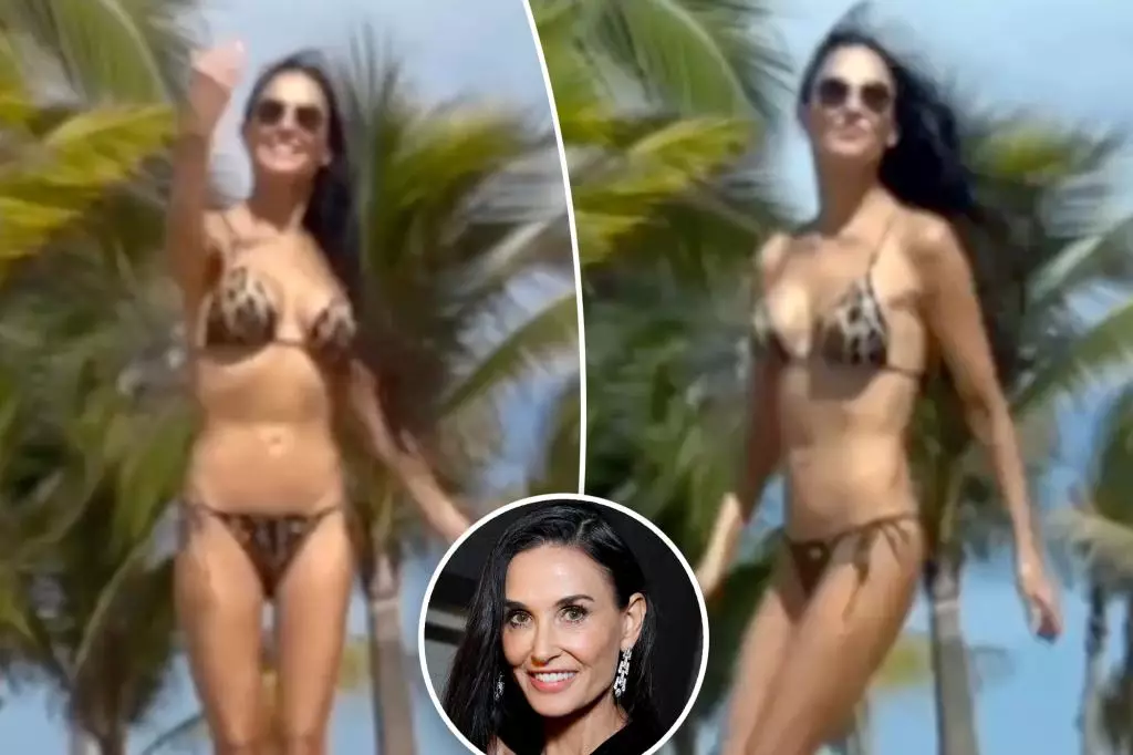 Age is Just a Number: Demi Moore Stuns in New Beach Video with Daughters and Granddaughter