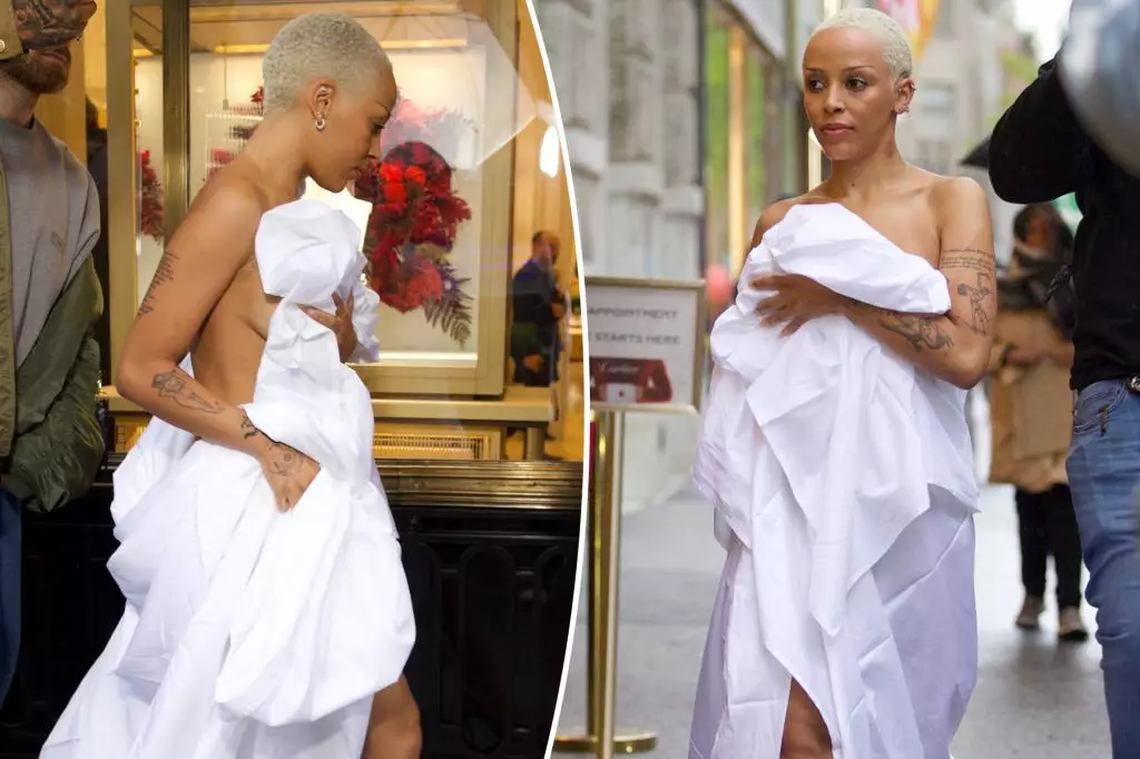 Doja Cat Rocks Bold ‘Bed Linens’ Look Ahead of 2024 Met Gala