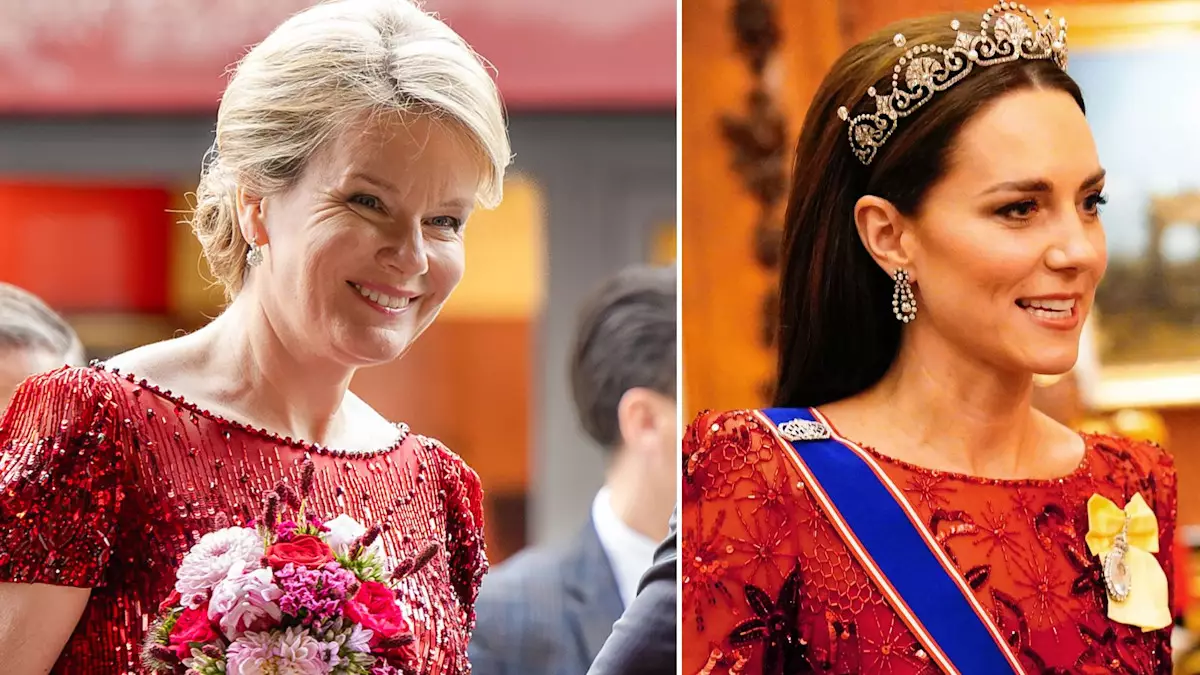 Queen Mathilde of Belgium Stuns in Red at Music Competition