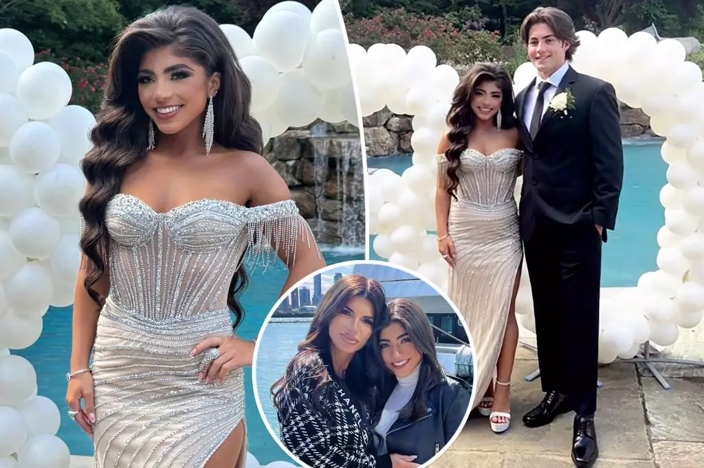 Stunning Prom Look by Teresa Giudice’s Daughter