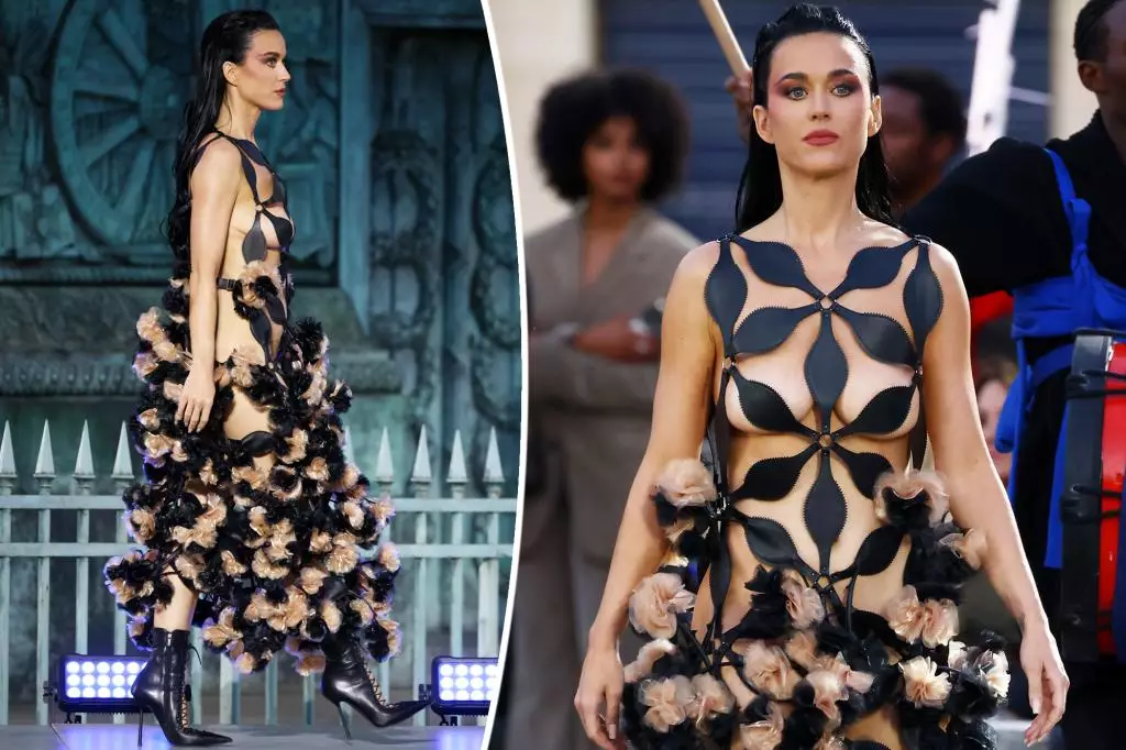 A Bold Statement: Katy Perry’s Risky Fashion Choice