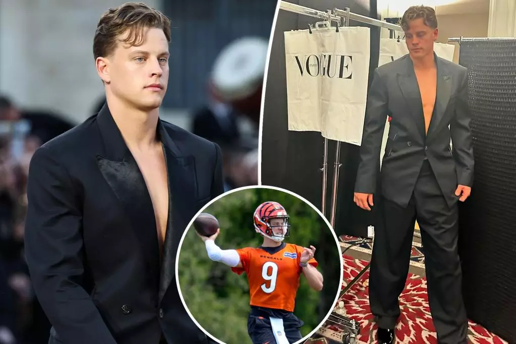 The Rise of Joe Burrow: From the Gridiron to the Runway