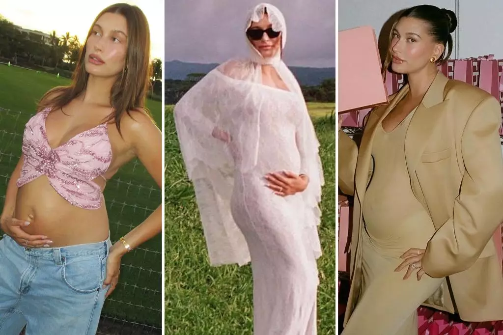 Hailey Bieber’s Best Maternity Fashion Moments