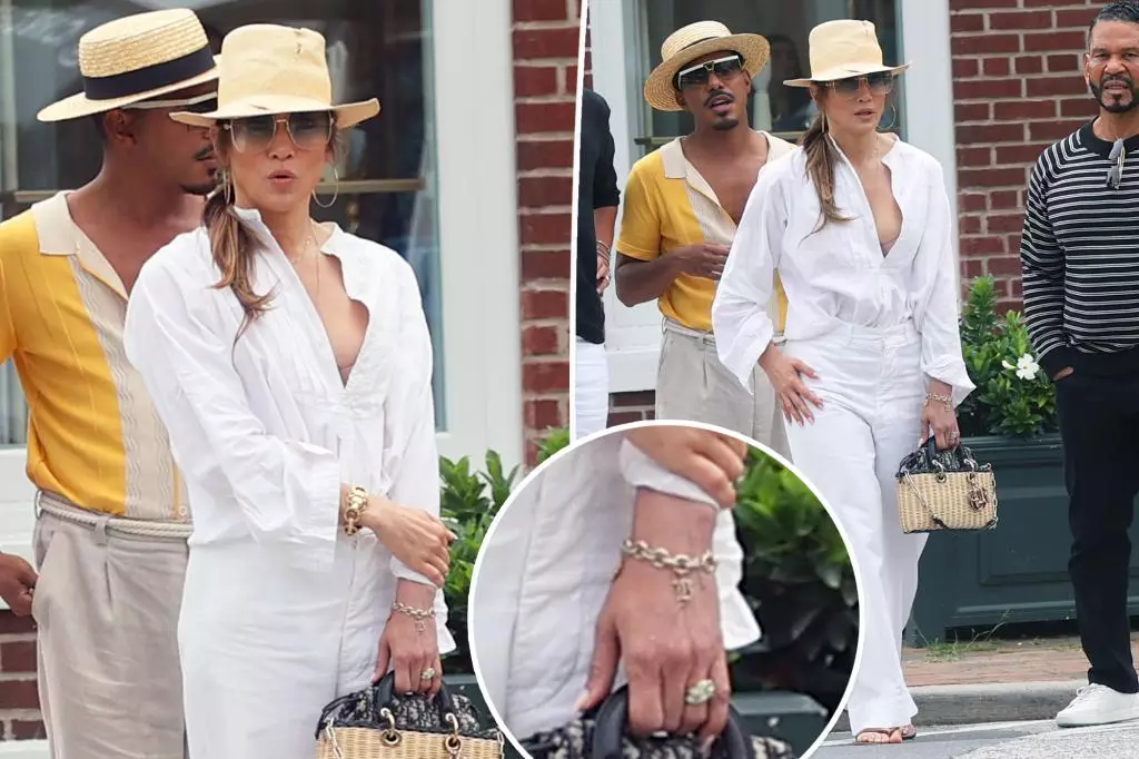 Jennifer Lopez Spotted Wearing Ben Affleck’s Initial Charm Bracelet Amid Marital Woes