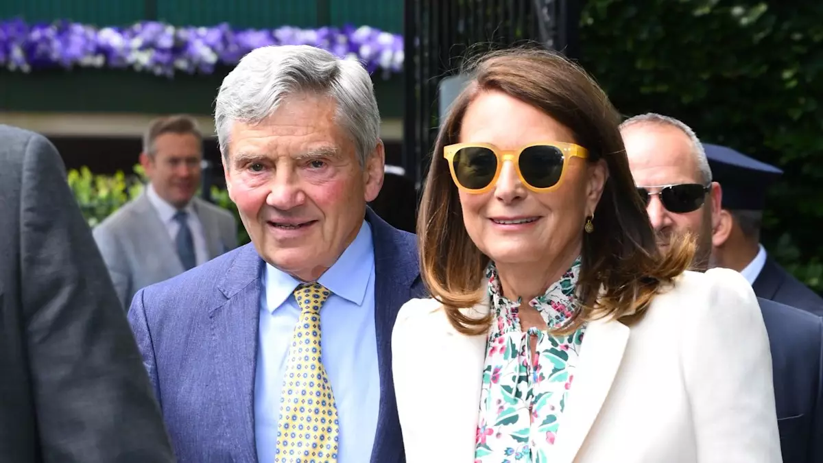 The Middleton Influence: Carole Middleton’s Stylish Appearance at Wimbledon