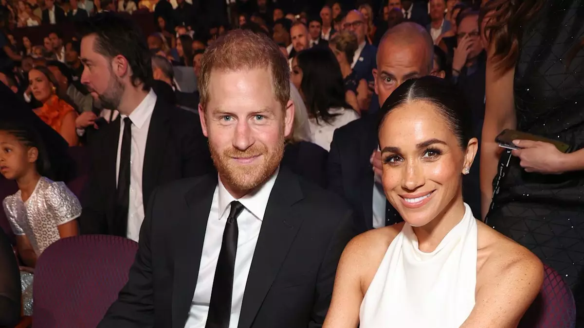 The Duke of Sussex Receives Special Award at the ESPYs