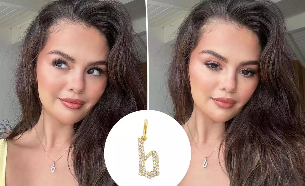 Selena Gomez Shares Love with Personalized Bling