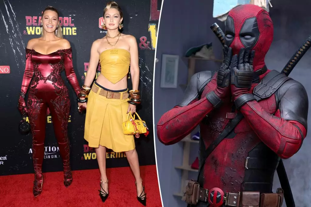 Celebrities Rock “Deadpool & Wolverine” Inspired Outfits at Movie Premiere in NYC