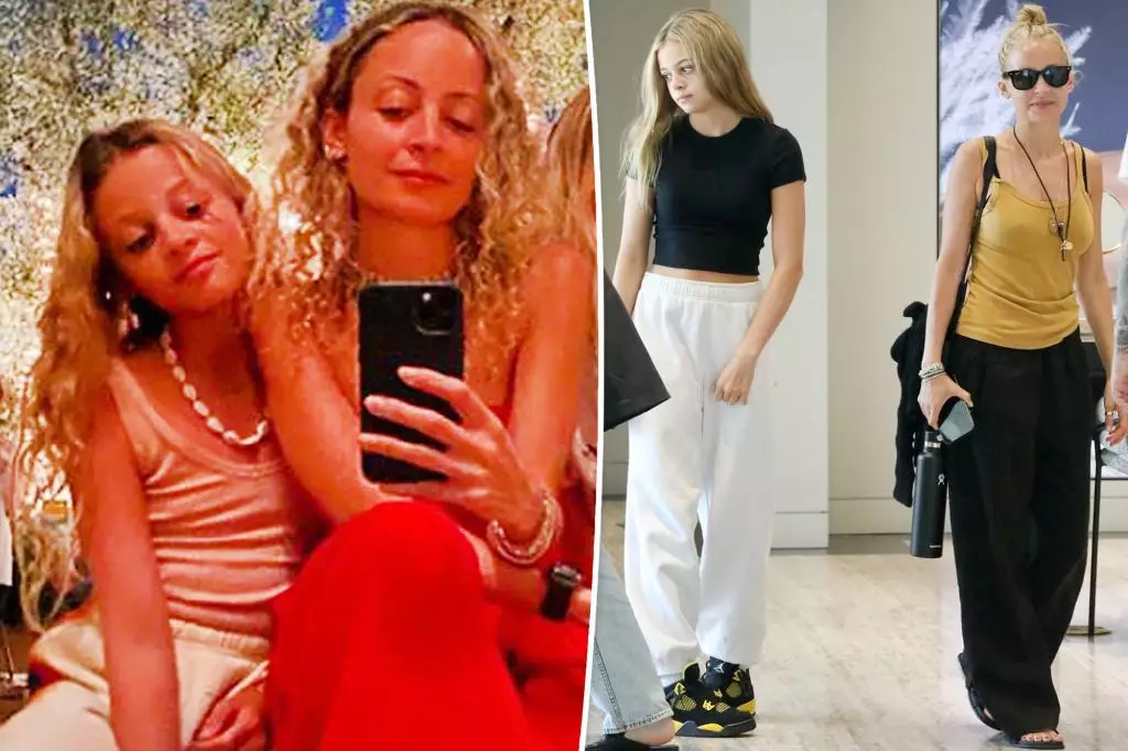 Nicole Richie Embraces the Art of Sharing Fashion with Her Daughter