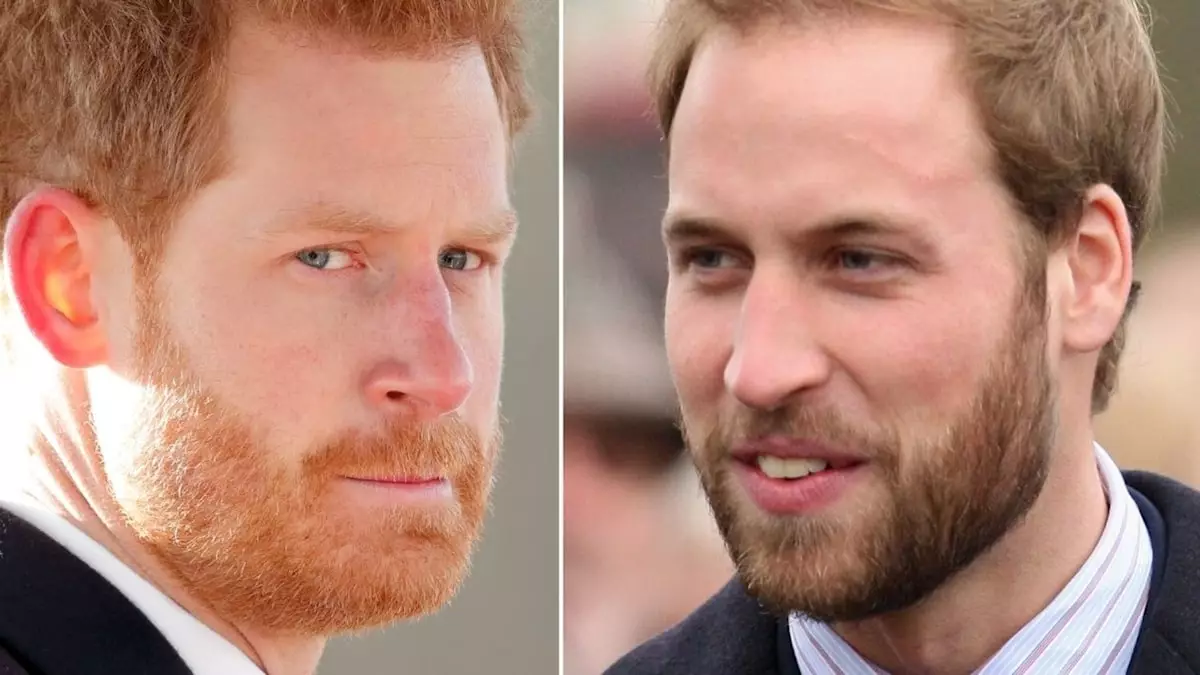 Prince Harry and Prince William’s Beard Controversy