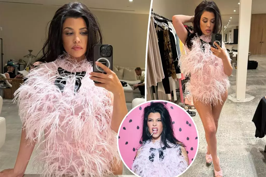 Behind the Scenes of Kourtney Kardashian’s Glamorous Photoshoot