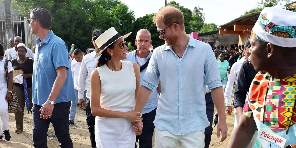 Cultural Exploration in Colombia: Meghan Markle and Prince Harry’s Visit to San Basilio de Palenque