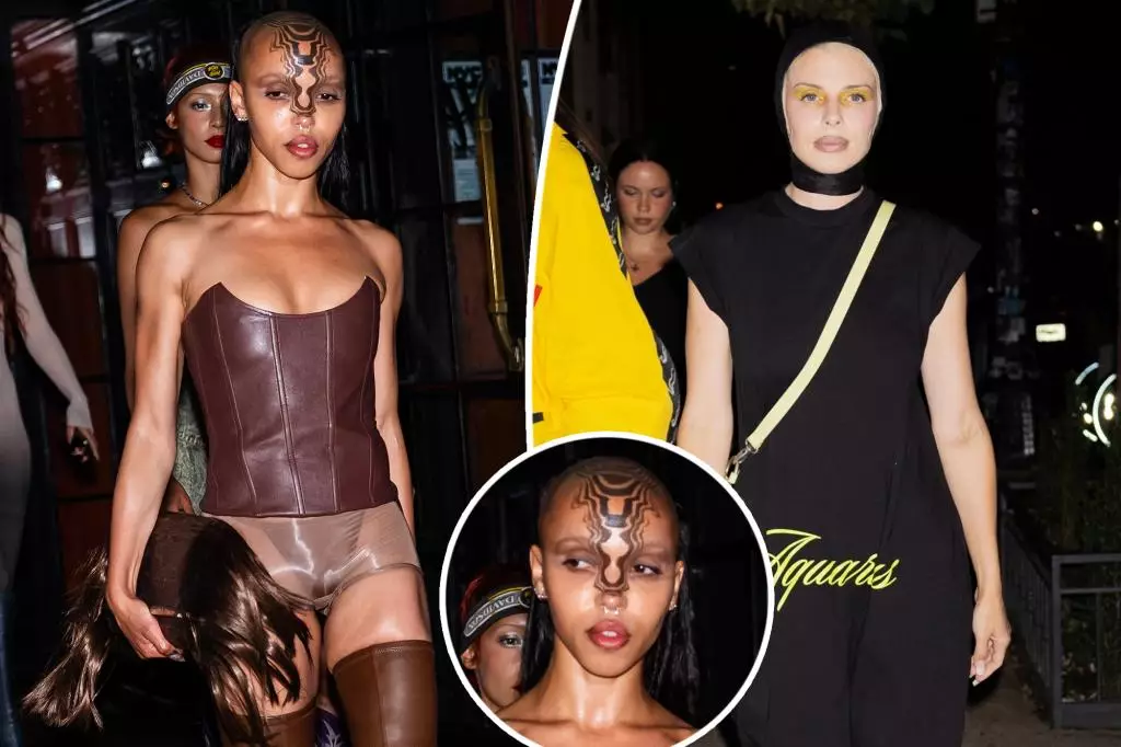 Deconstructing FKA Twigs’ Edgy Look with Julia Fox in NYC