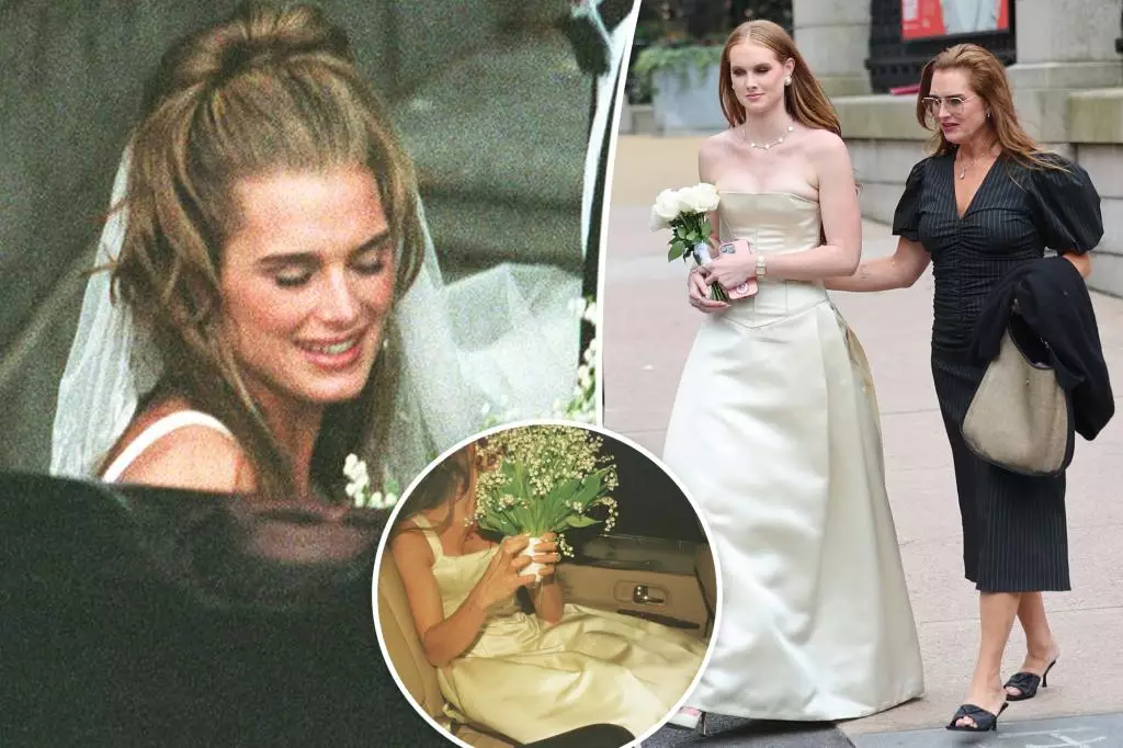 Brooke Shields’ Wedding Dress: A Renewed Symbol of Family Tradition