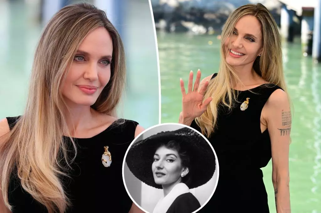 Angelina Jolie Honors Opera Icon Maria Callas Through Fashion