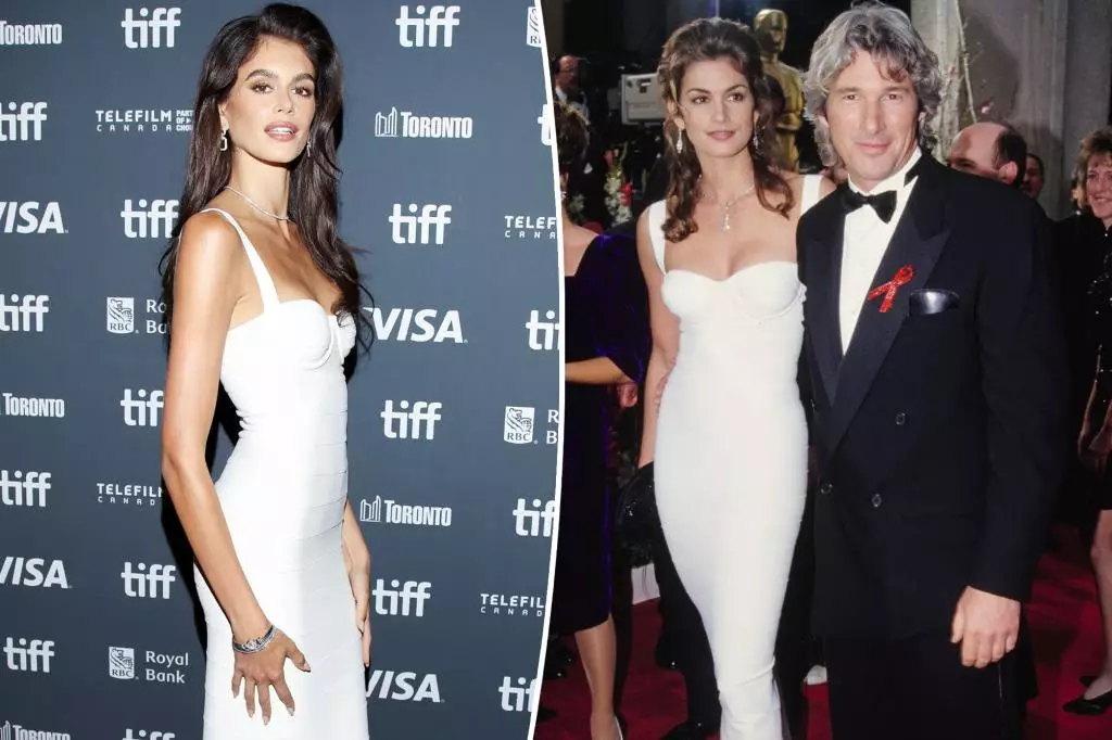 Reviving Iconic Fashion: Kaia Gerber’s Tribute to Cindy Crawford at TIFF 2024