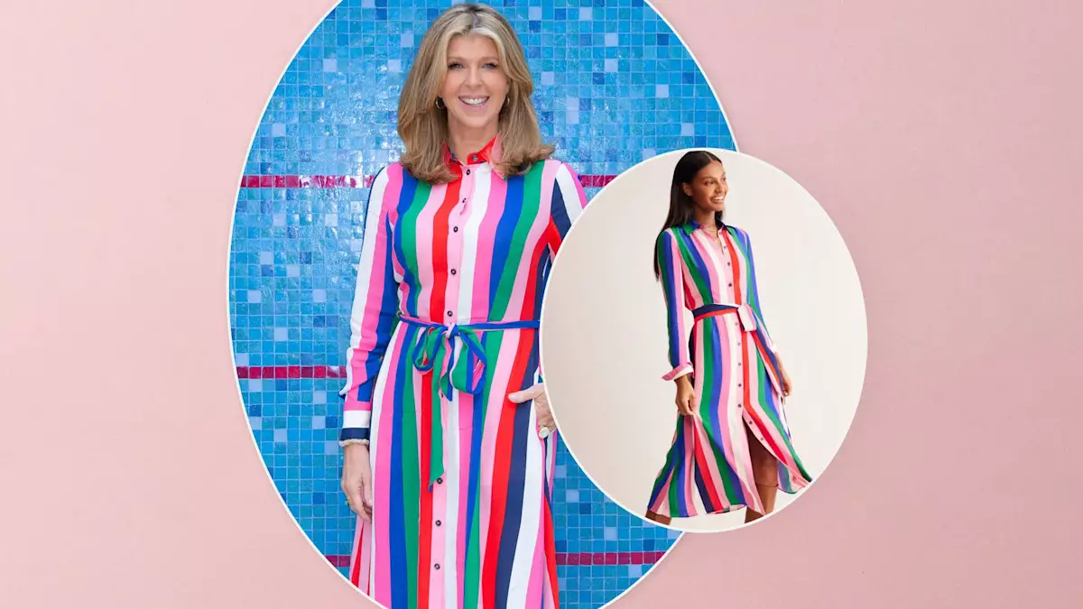 The Fashion Evolution of Kate Garraway: A Colorful Statement on ‘Good Morning Britain’