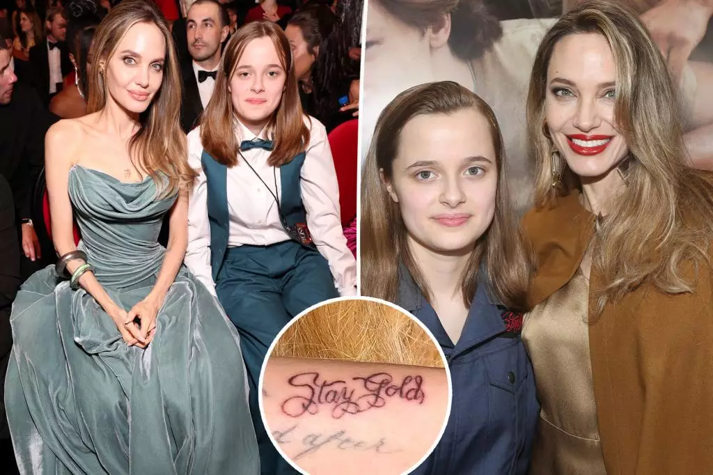 Mother-Daughter Bonds: The Symbolism Behind Jolie and Vivienne’s Matching Tattoos