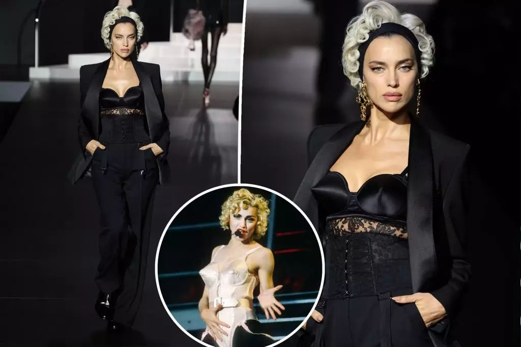 The Resurrection of an Icon: Irina Shayk’s Tribute to Madonna at Milan Fashion Week