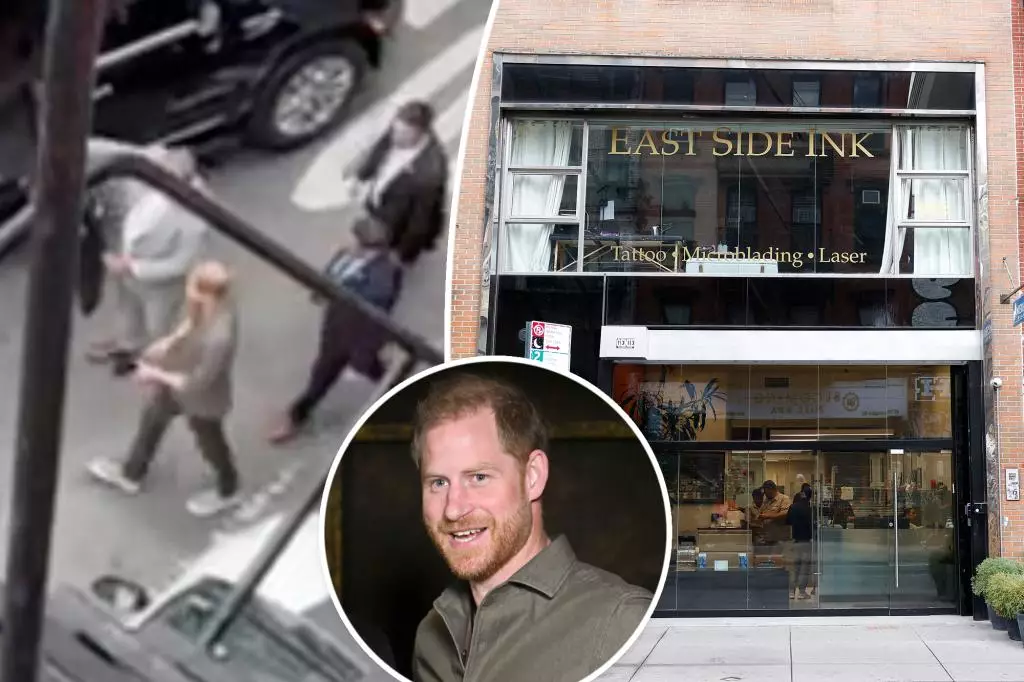 Prince Harry’s Surprise Visit to East Side Ink: A Glimpse into Celebrity Culture and Royal Intrigue