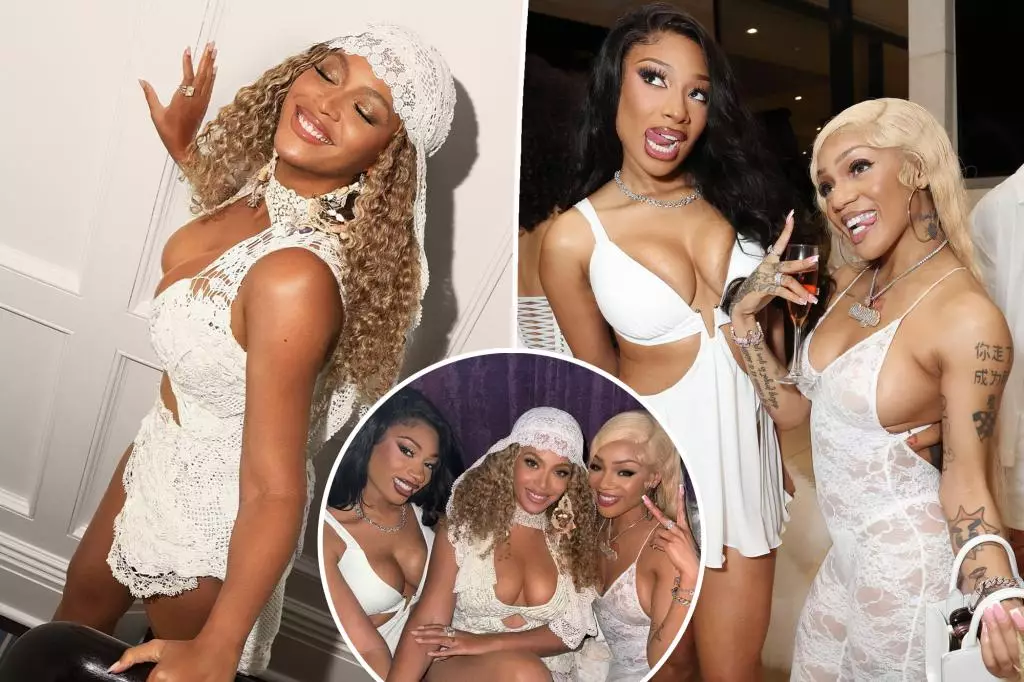 Beyoncé, Megan Thee Stallion, and Glorilla: A Stylish Meet-Up