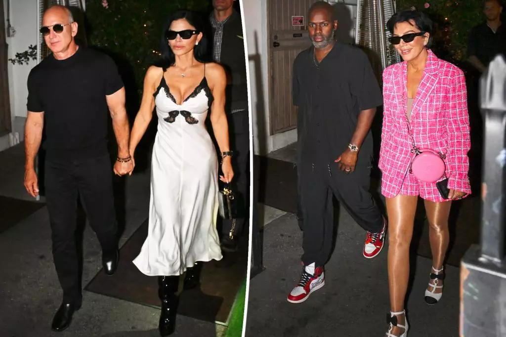 Jeff Bezos and Lauren Sánchez Enjoy Double Date with Kris Jenner and Cory Gamble