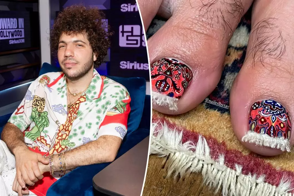 Breaking Down Benny Blanco’s Unique Pedicure Game