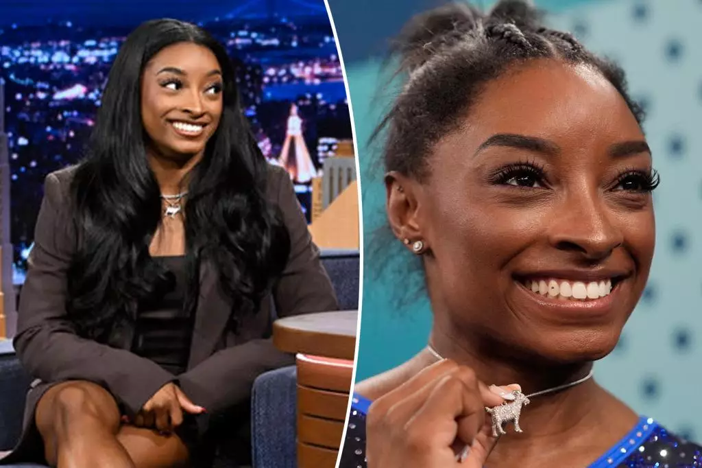 The Subtle Message Behind Simone Biles’ GOAT Necklace