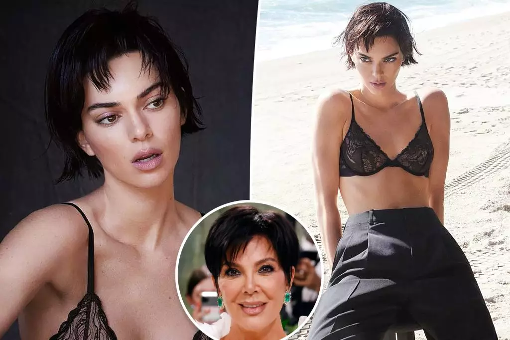 Emulating Mom: Kendall Jenner Rocks Kris Jenner’s Signature Haircut in New Calvin Klein Campaign