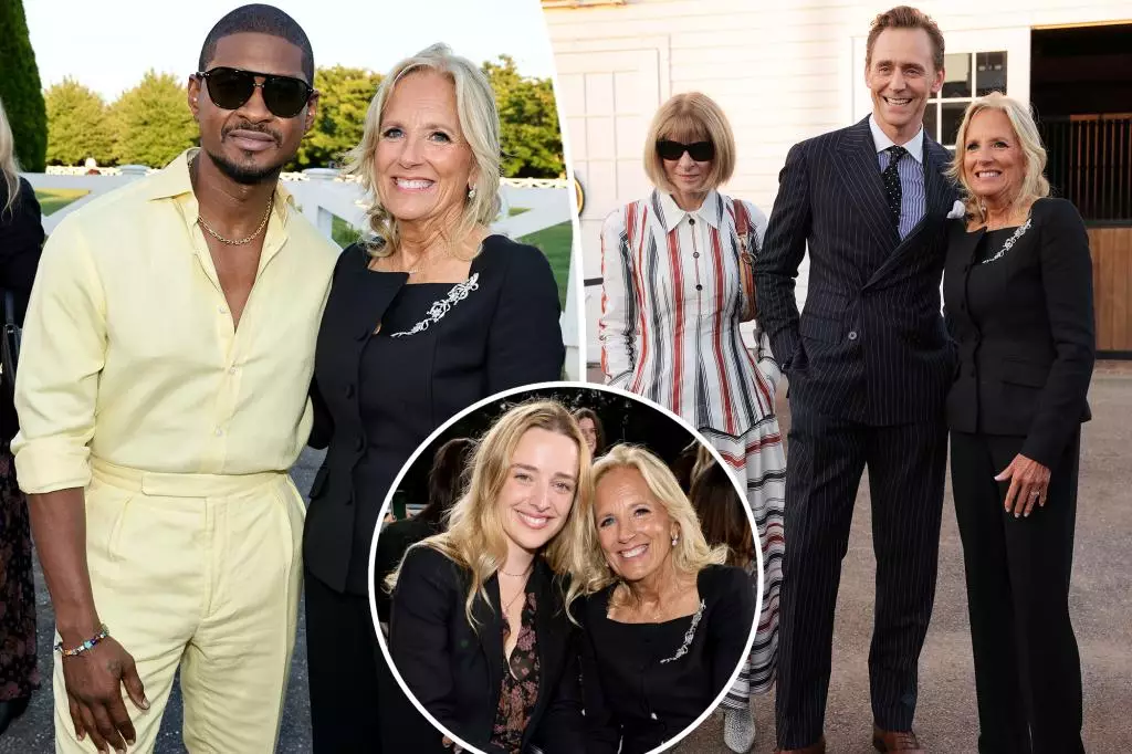 First Lady Dr. Jill Biden Attends Ralph Lauren’s Spring 2025 Runway Show in the Hamptons