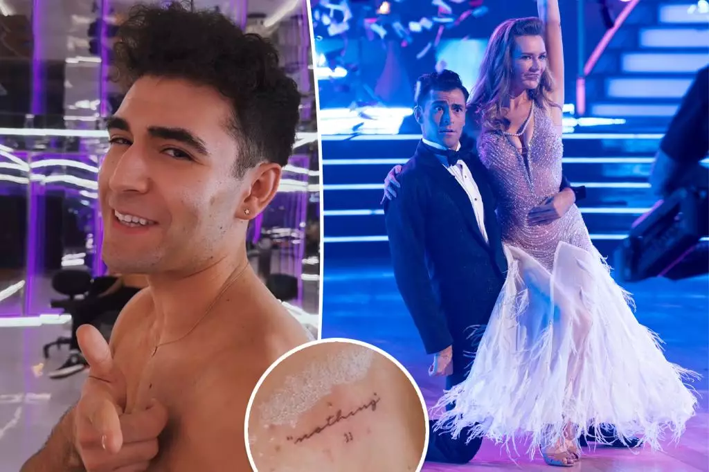 The Unconventional Tribute: Ezra Sosa’s “DWTS” Tattoo Dive