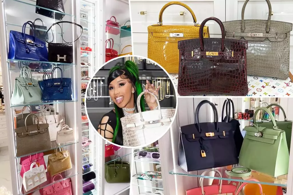 The Luxurious World of Cardi B’s Birkin Bag Collection