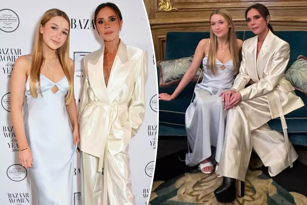 Mommy and Me: Victoria Beckham and Harper Shine at the 2024 Women of the Year Awards