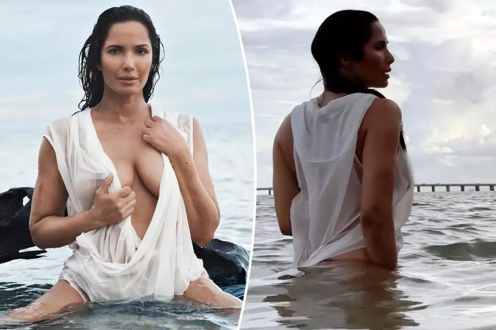 The Empowering Journey of Padma Lakshmi: Celebrating Womanhood Through the Lens of Art